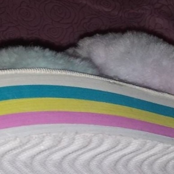 SOLD-pastel Rainbow Platform Sandals - Picture 6 of 7